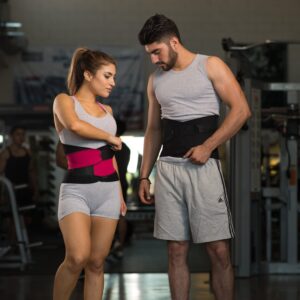 Reinforced neoprene training belt